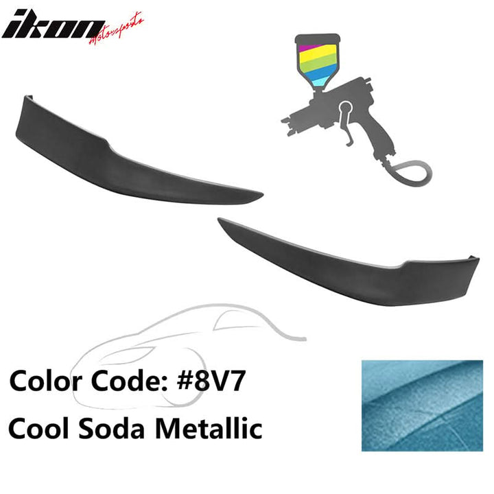 2009-2010 Toyota Corolla OE Style Painted PP Front Bumper Lip Splitter
