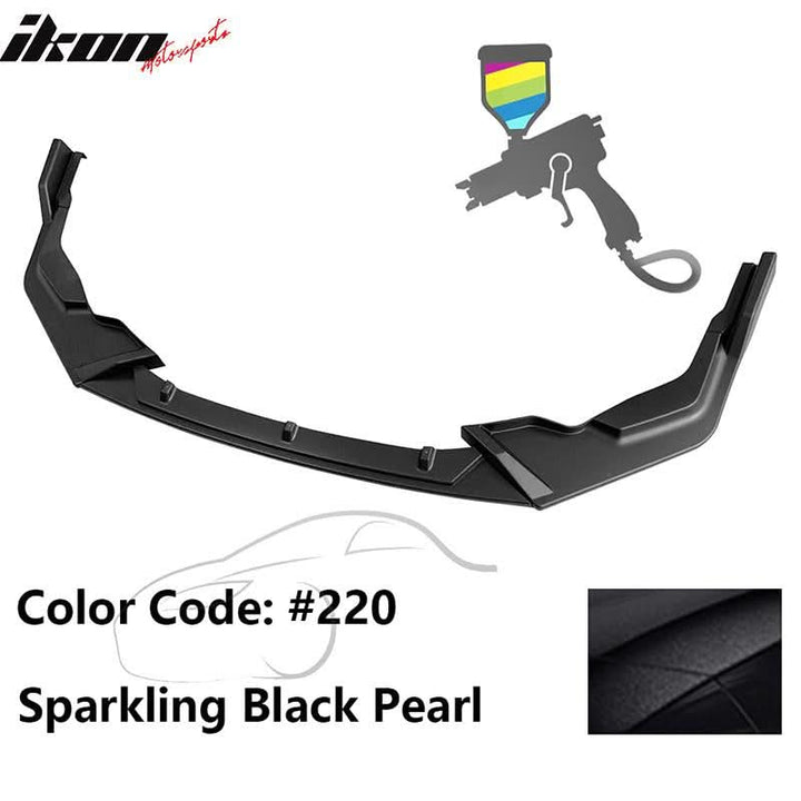 2020-2022 Toyota Corolla SE XSE C Style Front Bumper Lip PP 3PC