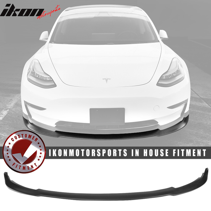 2017-2023 Tesla 3 RPM Front Bumper Lip PP