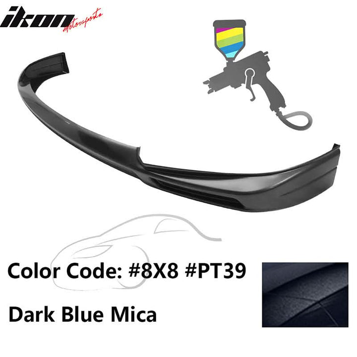2011-2017 Toyota Sienna XL30 5Dr Van MP Front Bumper Lip Spoiler - ABS