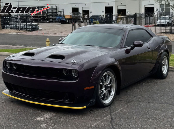 2018-2023 Dodge Challenger Factory Style Front Lip Splitter ABS