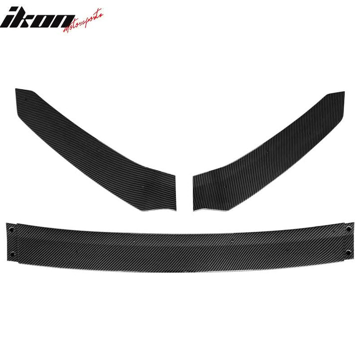 2017-2021 Honda Civic Hatchback HFP Style Front Bumper Lip PP 3PCS