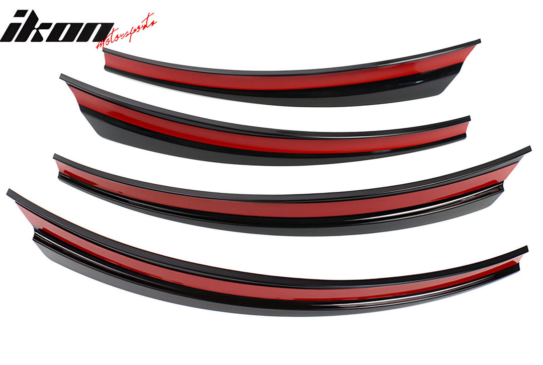 2020-2023 Tesla Model Y Gloss Black Fender Mud Guards Splash Flaps ABS