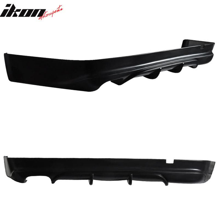 2005-2012 BMW E90 3-Series 4Dr Sedan Rear Bumper Lip Spoiler PU