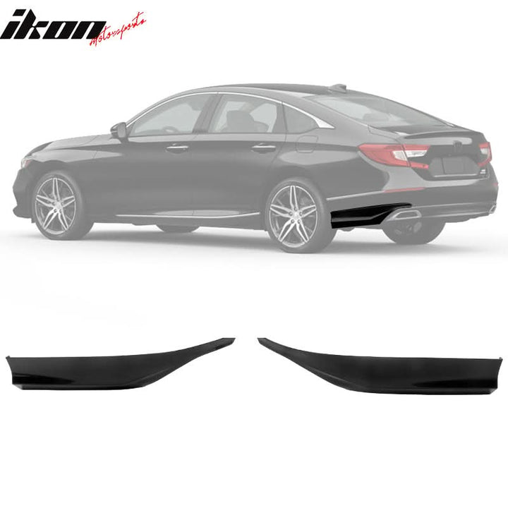 2018-2022 Honda Accord IKON V2 Rear Bumper Aprons PP