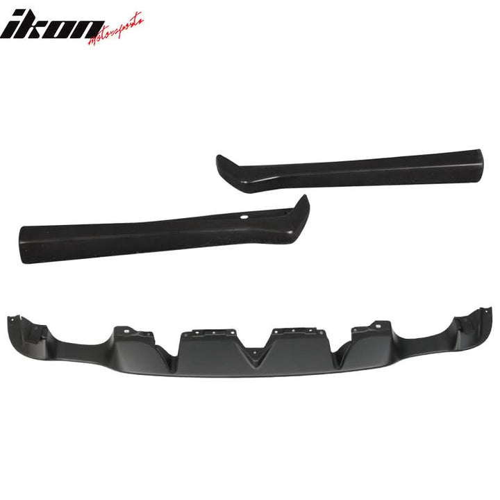 2013-2020 Scion FRS OEM Style Unpainted Black Rear Diffuser Aprons ABS