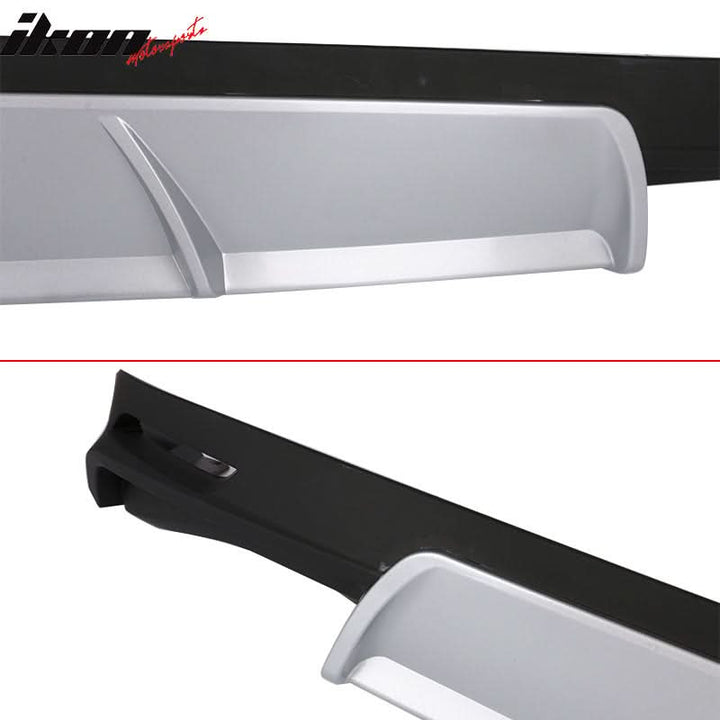 2018-2024 Toyota Camry XLE LE V2 Style Rear Bumper Lip Diffuser PP