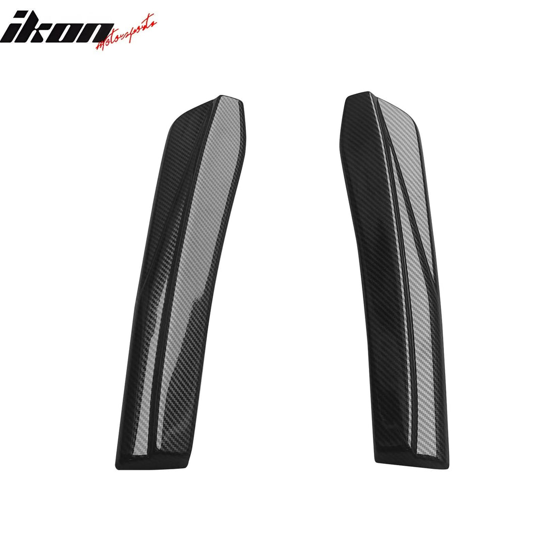 2024-2025 Ford Mustang Dark Horse Carbon Fiber Print Rear Bumper Apron