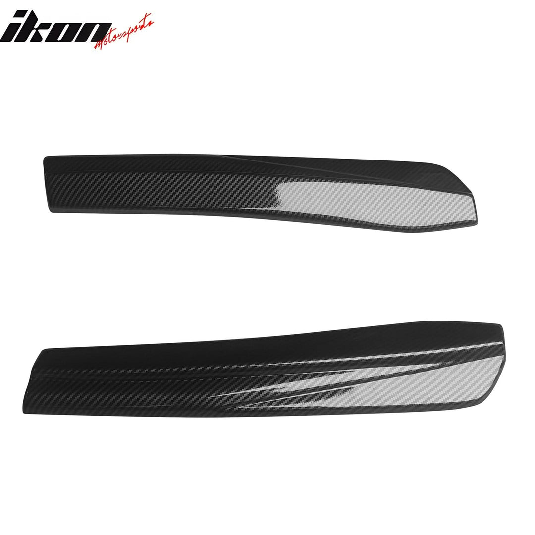 2024-2025 Ford Mustang Dark Horse Carbon Fiber Print Rear Bumper Apron