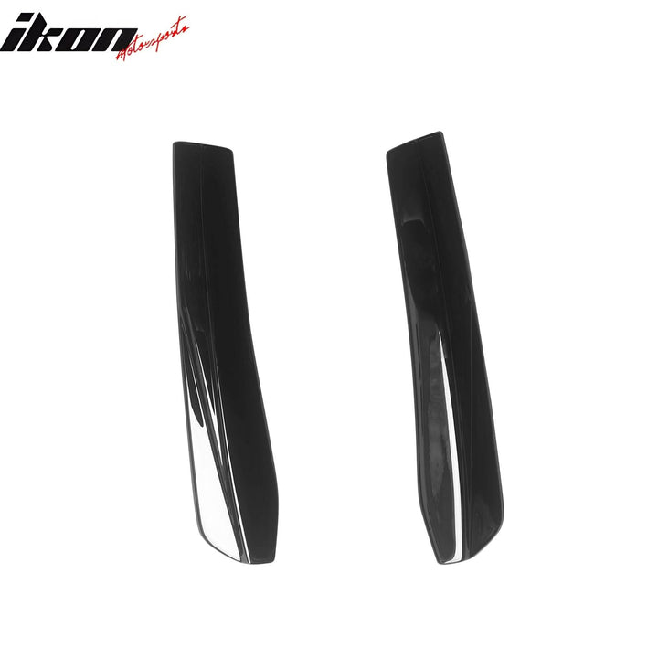 2024-2025 Ford Mustang Dark Horse IKON Gloss Black Rear Bumper Aprons