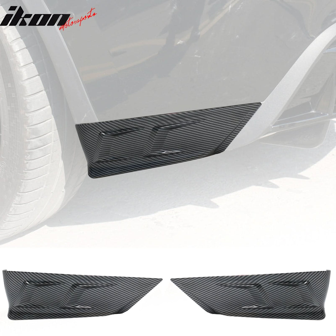2020-2024 Tesla Model Y All Models Rear Splitter Aprons PP