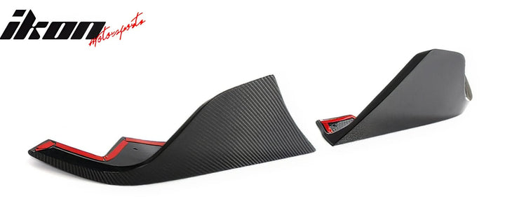 2020-2025 Toyota GR Supra A90 AG Style Rear Aprons Gloss Carbon Fiber
