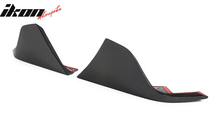 2020-2025 Toyota GR Supra A90 AG Style Rear Aprons Gloss Carbon Fiber