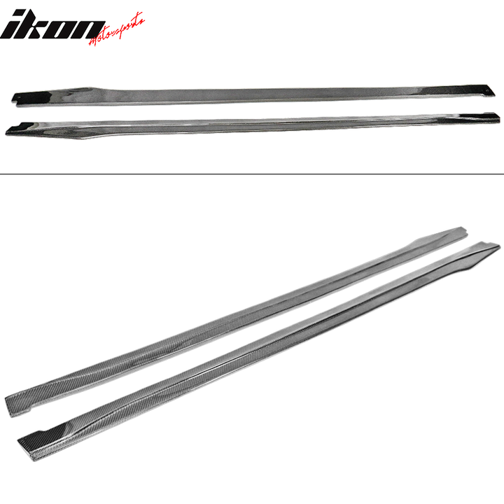 2014-2020 BMW F32 F33 M-Tech M Sport Side Skirts Matte Carbon Fiber