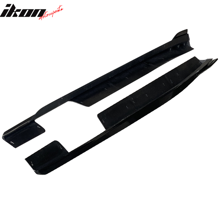 2020-2023 Bmw G06 X6 M Sport Ikon Side Skirts pp Carbon Fiber Print