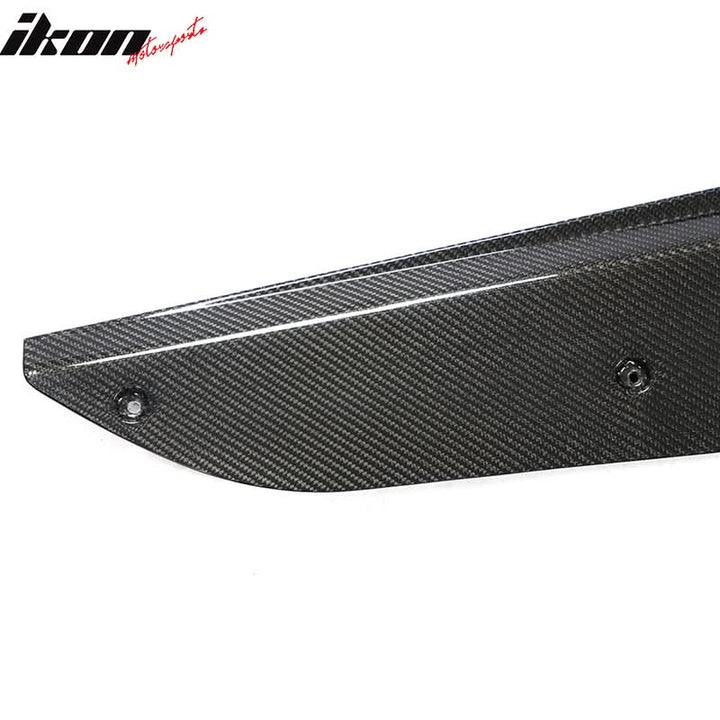2020-2025 Chevy Corvette C8 IKON Style Carbon Fiber CF Side Skirts 2PC