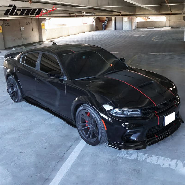 2020-2023 Dodge Charger Widebody IKON Side Skirts Panel PP