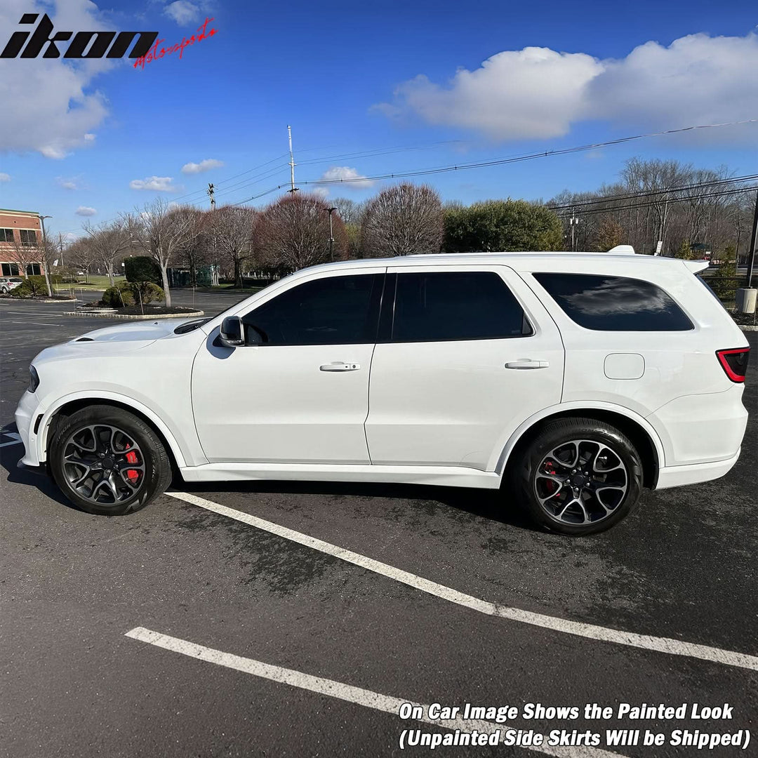 2011-2024 Dodge Durango Side Skirts 21+ Hellcat Style Rocker Panel PP