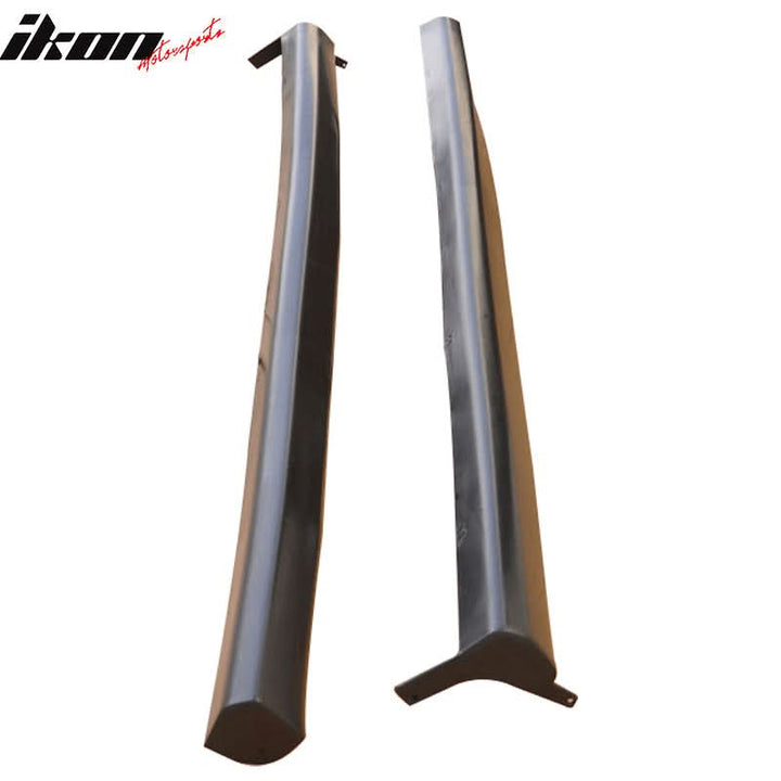 Fits 01-03 Honda Civic PP Front + Rear Bumper Lip + Side Skirts