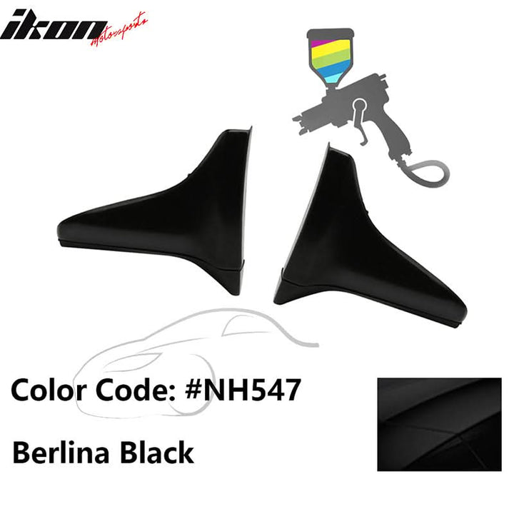 Fits 00-09 Honda S2000 OE Style PU Side Skirt Guard Strakes Cap 4pc