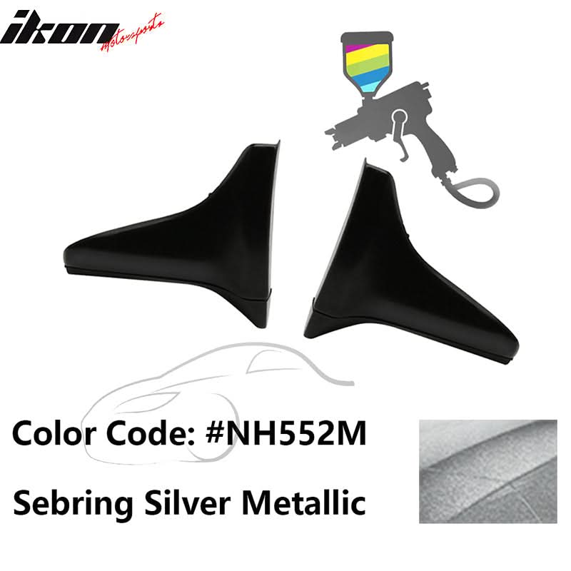 Fits 00-09 Honda S2000 OE Style PU Side Skirt Guard Strakes Cap 4pc