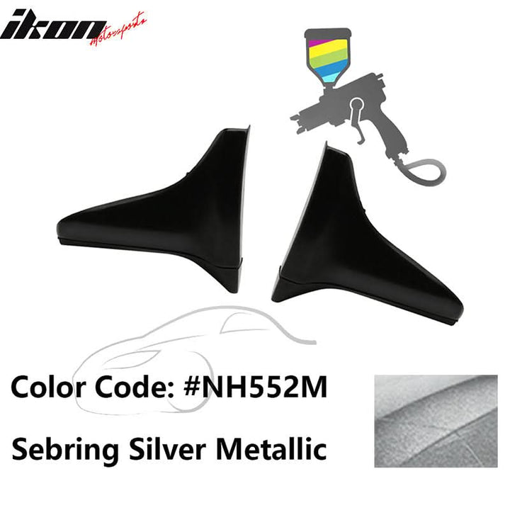 Fits 00-09 Honda S2000 OE Style PU Side Skirt Guard Strakes Cap 4pc