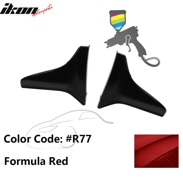 Fits 00-09 Honda S2000 OE Style PU Side Skirt Guard Strakes Cap 4pc