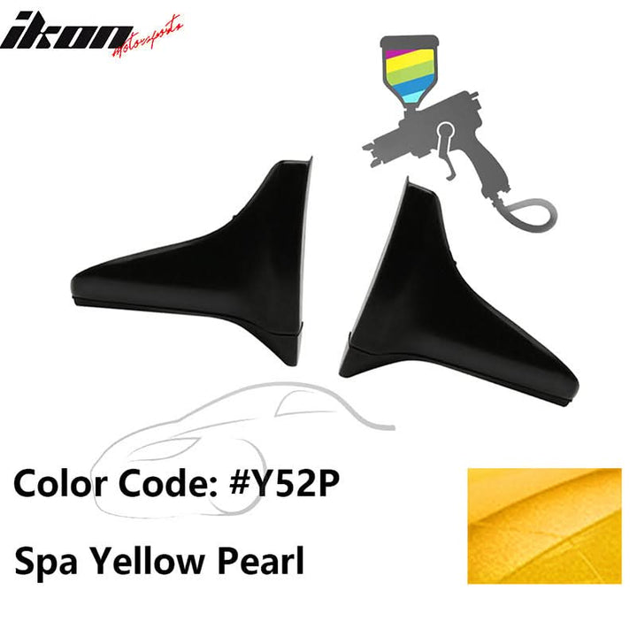 Fits 00-09 Honda S2000 OE Style PU Side Skirt Guard Strakes Cap 4pc