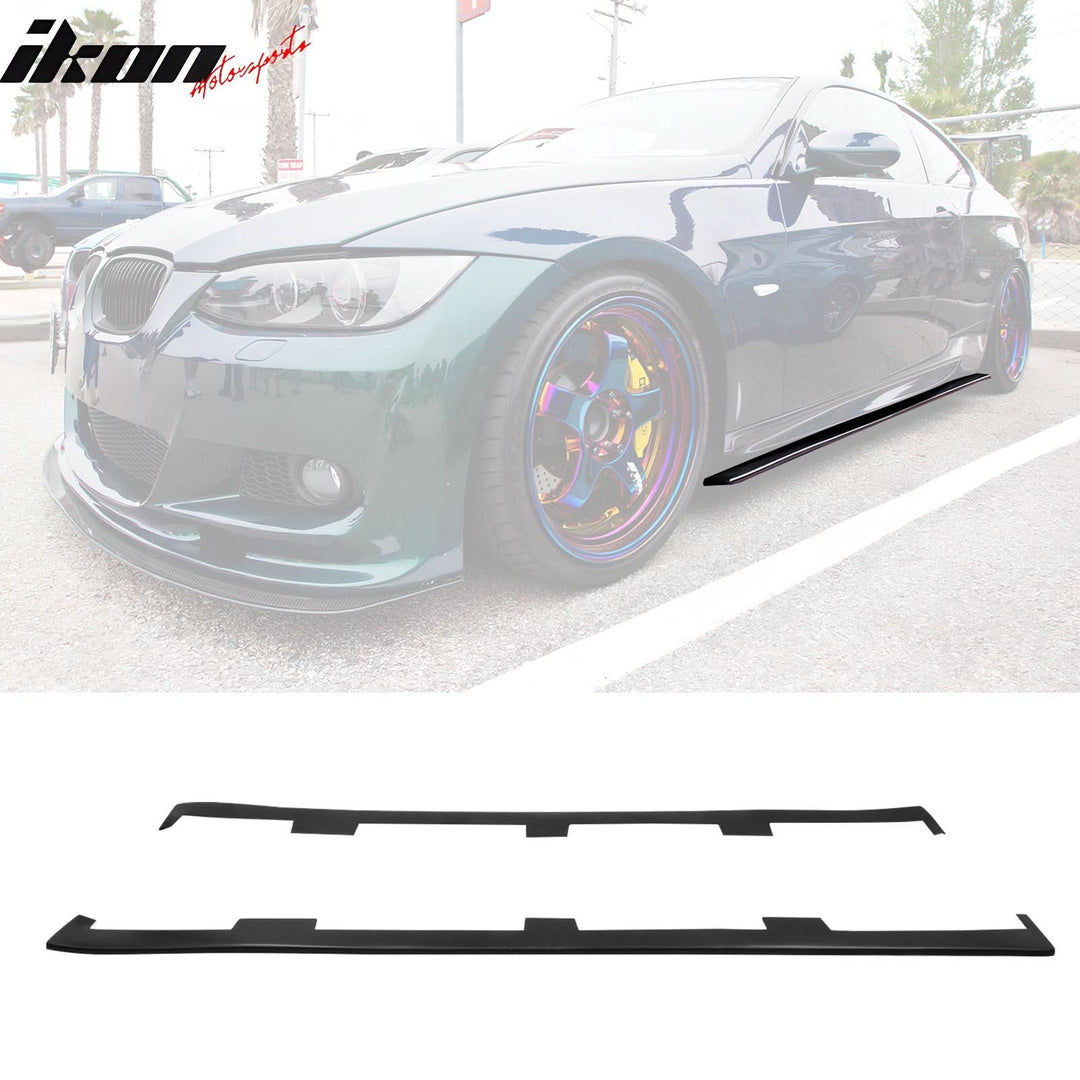 2001-2011 BMW 3-Series E46 M3 Side Skirts UL Style PU Unpainted Black