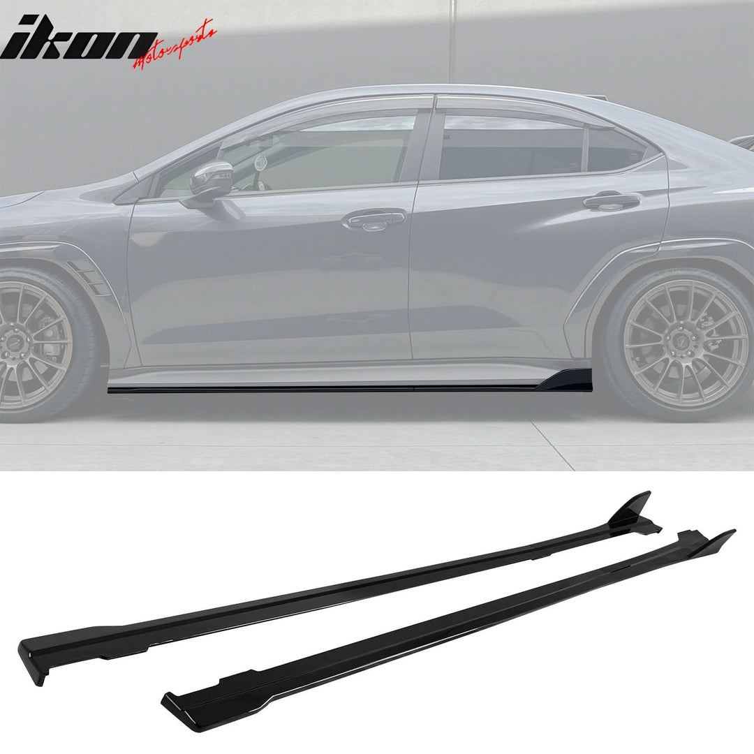 2022-2025Â SubaruÂ WRX D Style Side Skirts Extensions 4PCS