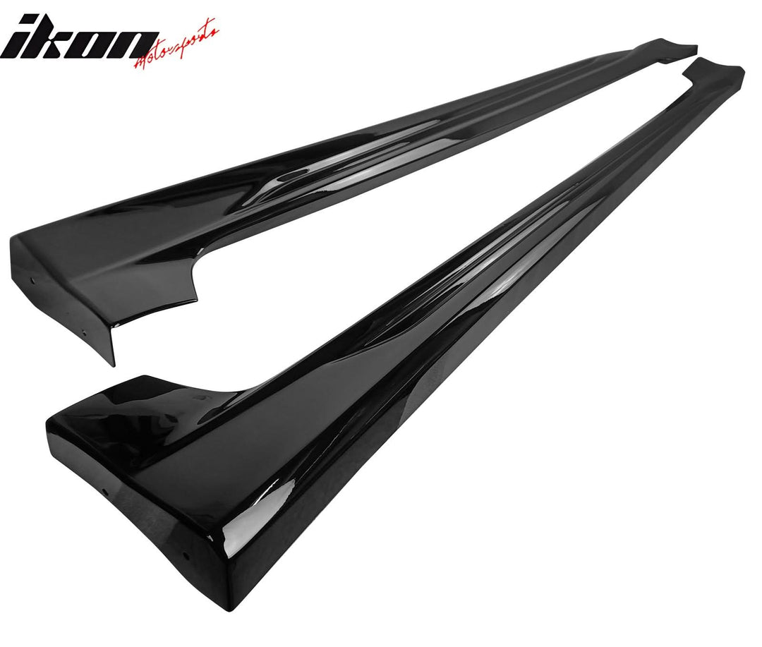 2019-2025 Toyota Corolla M Style Gloss Black Side Skirts Rocker Pannel