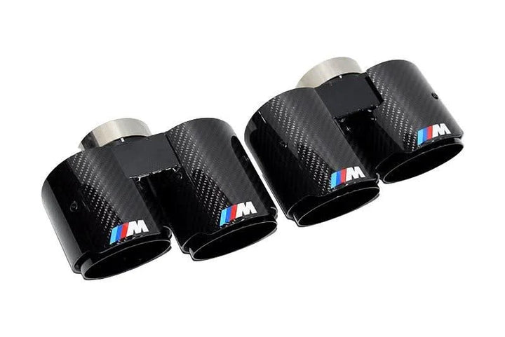 BMW 3/4 Series G20/G21 G22 G26 Carbon Fiber Dual Muffler Tips (2019+)