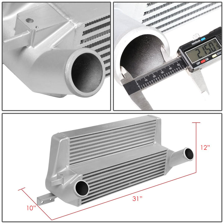 2015-2019 Ford Mustang 2.3L EcoBoost Front Mount Intercooler - Silver