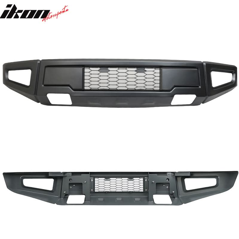 2015-2017 Ford F150 New R Style Gray Front Bumper Cover