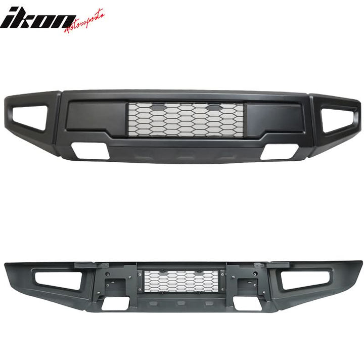 2015-2017 Ford F150 New R Style Gray Front Bumper Cover