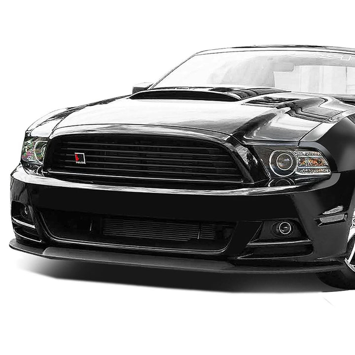 2013-2014 Ford Mustang RP Style Front Bumper Lip - Matte Black