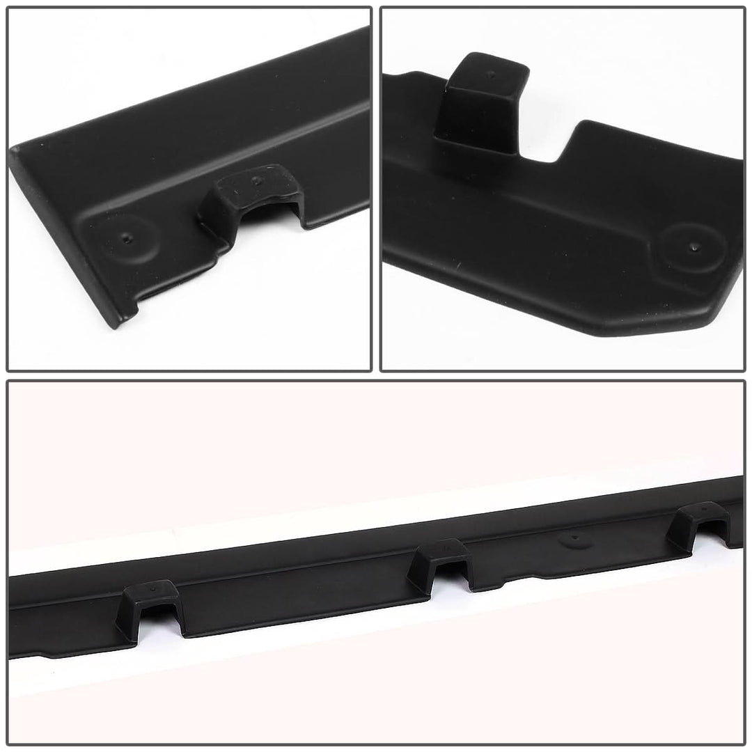 2010-2014 Ford Mustang RP Style Side Skirts - Matte Black