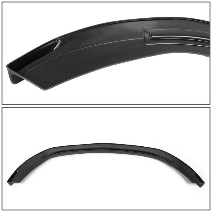 15-17 Ford Mustang Splitter Style Front Bumper Lip - Matte Black