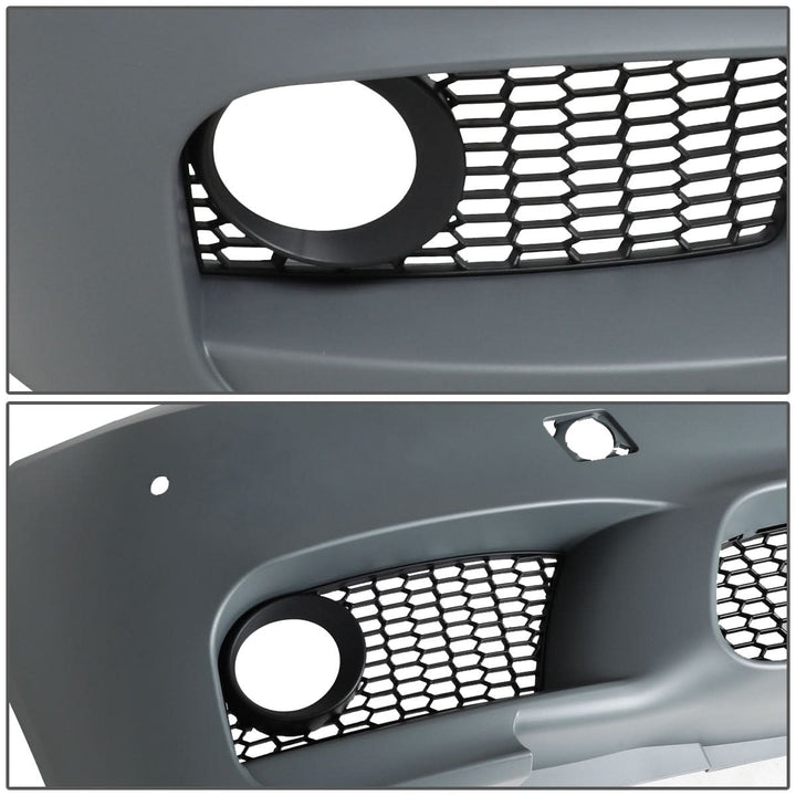 2010-2016 BMW 5-Series M5 Style Front Bumper Cover with Fog Lights