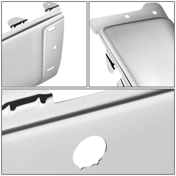 07-14 Chevrolet Silverado GMC Sierra Rear Bumper Cover Chrome