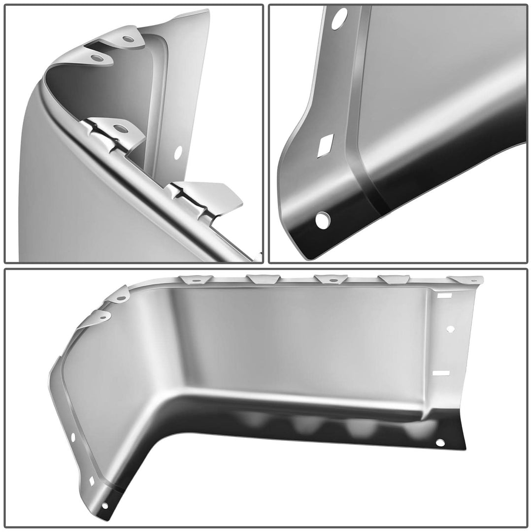 2007-2014 Chevrolet Silverado GMC Sierra Rear Bumper Cover Chrome