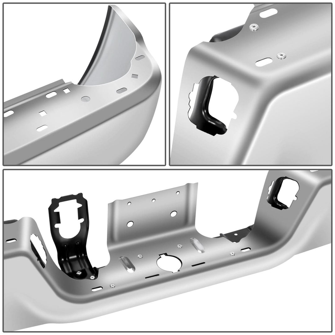09-24 Dodge Ram 1500 Rear Bumper Bar Chrome Dual Exhaust
