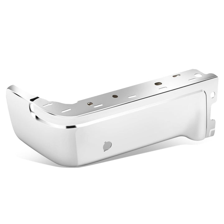 09-14 Ford F-150 Fleetside Rear Bumper Cover w/ Sensor Holes Chrome