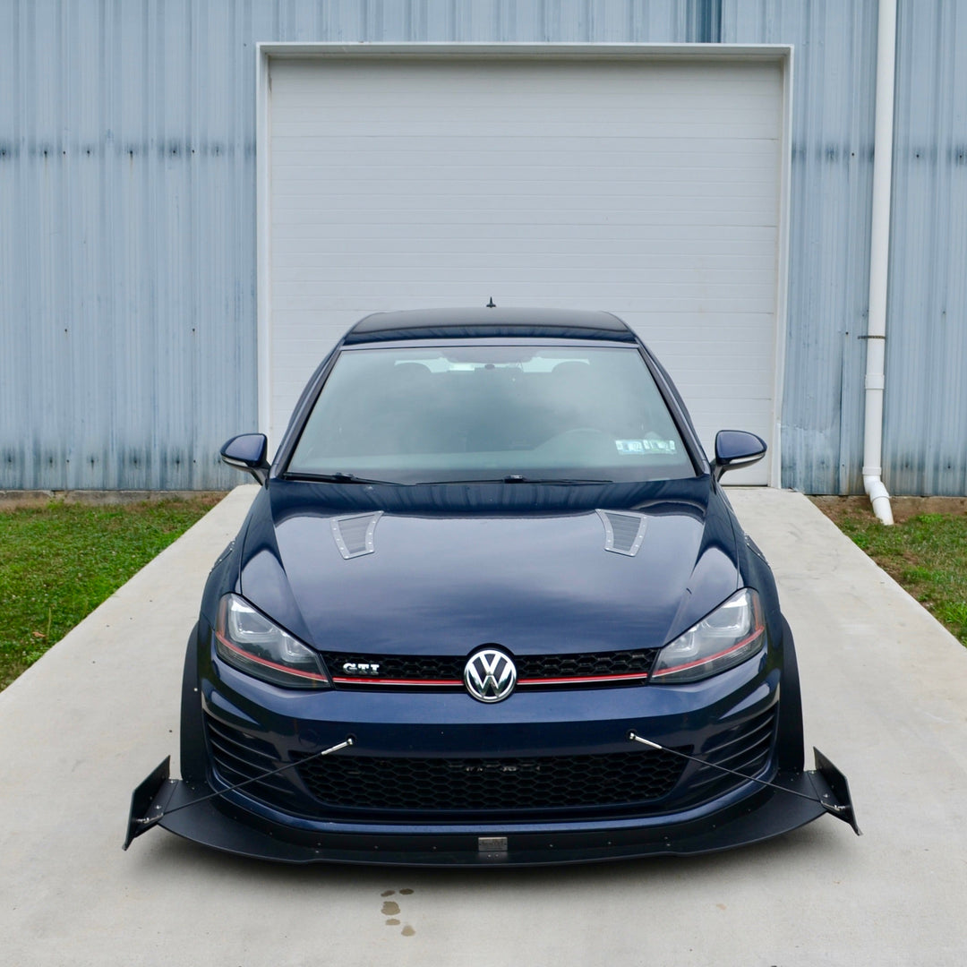 Track Chassis Mounted Splitter - MK7 GTI 2015-2017 V3