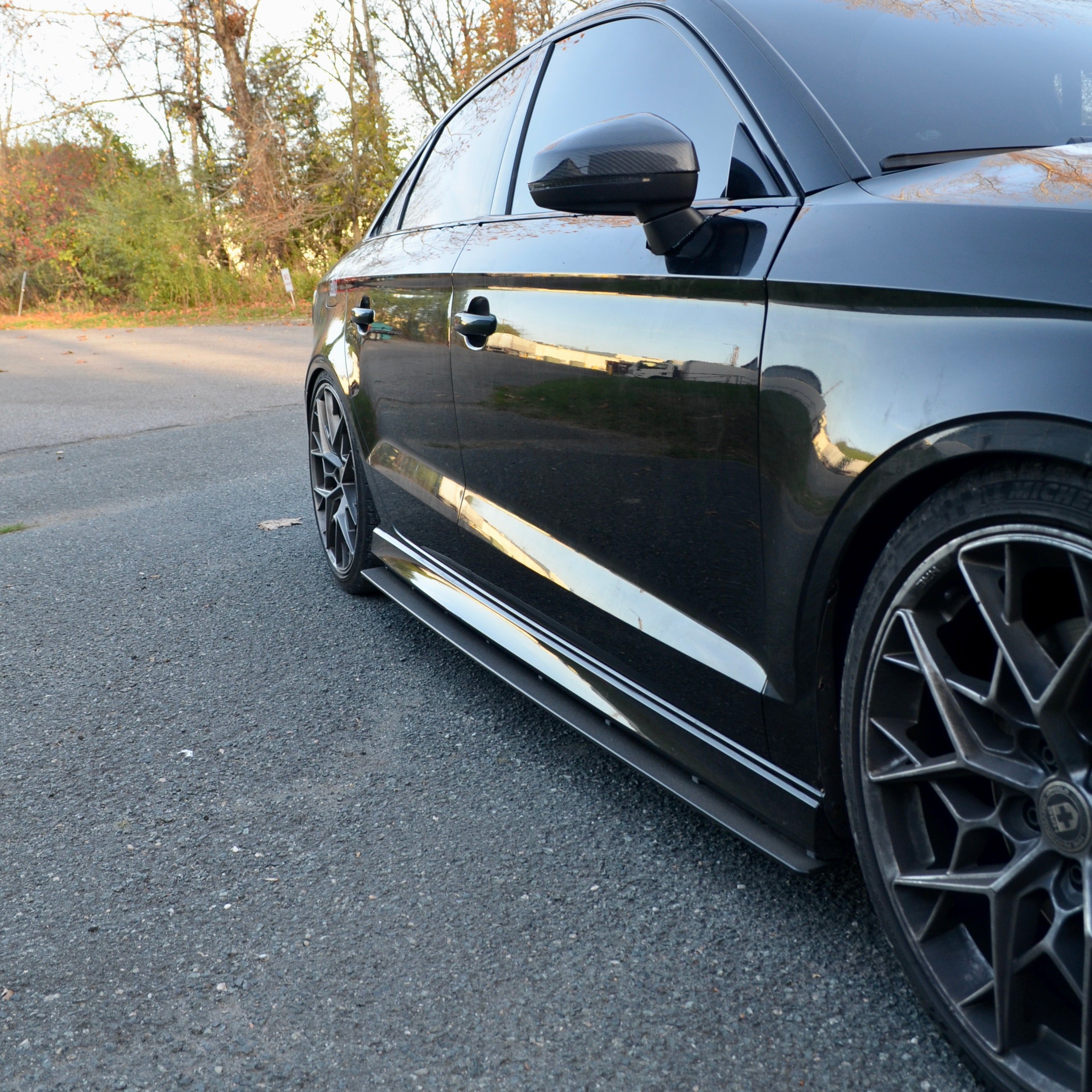 売り切りスタートアウディA3 2015〜2020年 Eddyダウンサス Audi 8V A3/S3 2015-2020 Side Skirt Extension – ACM Technik LLC