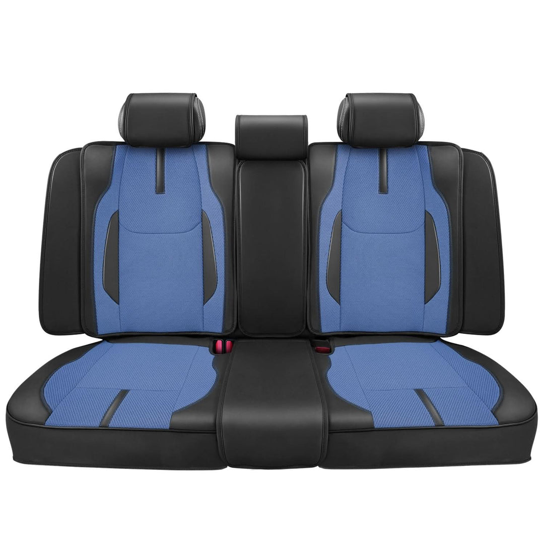 Drive Series Full Set Seat Covers - Black/Dark Blue