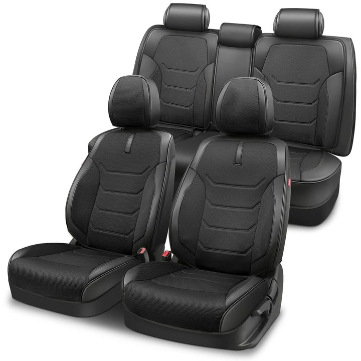 Sport Series Full Set Seat Covers - Black