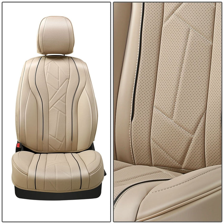 Touring Series Front Row Seat Covers - Beige