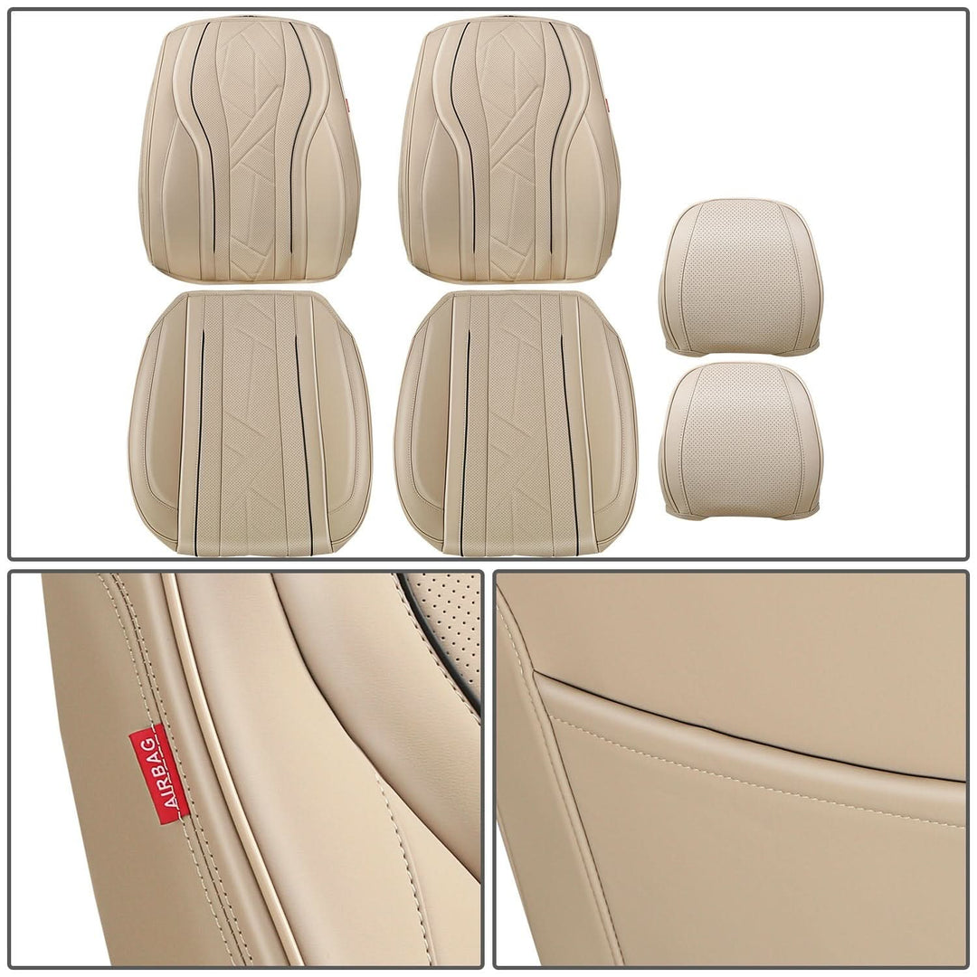 Touring Series Front Row Seat Covers - Beige