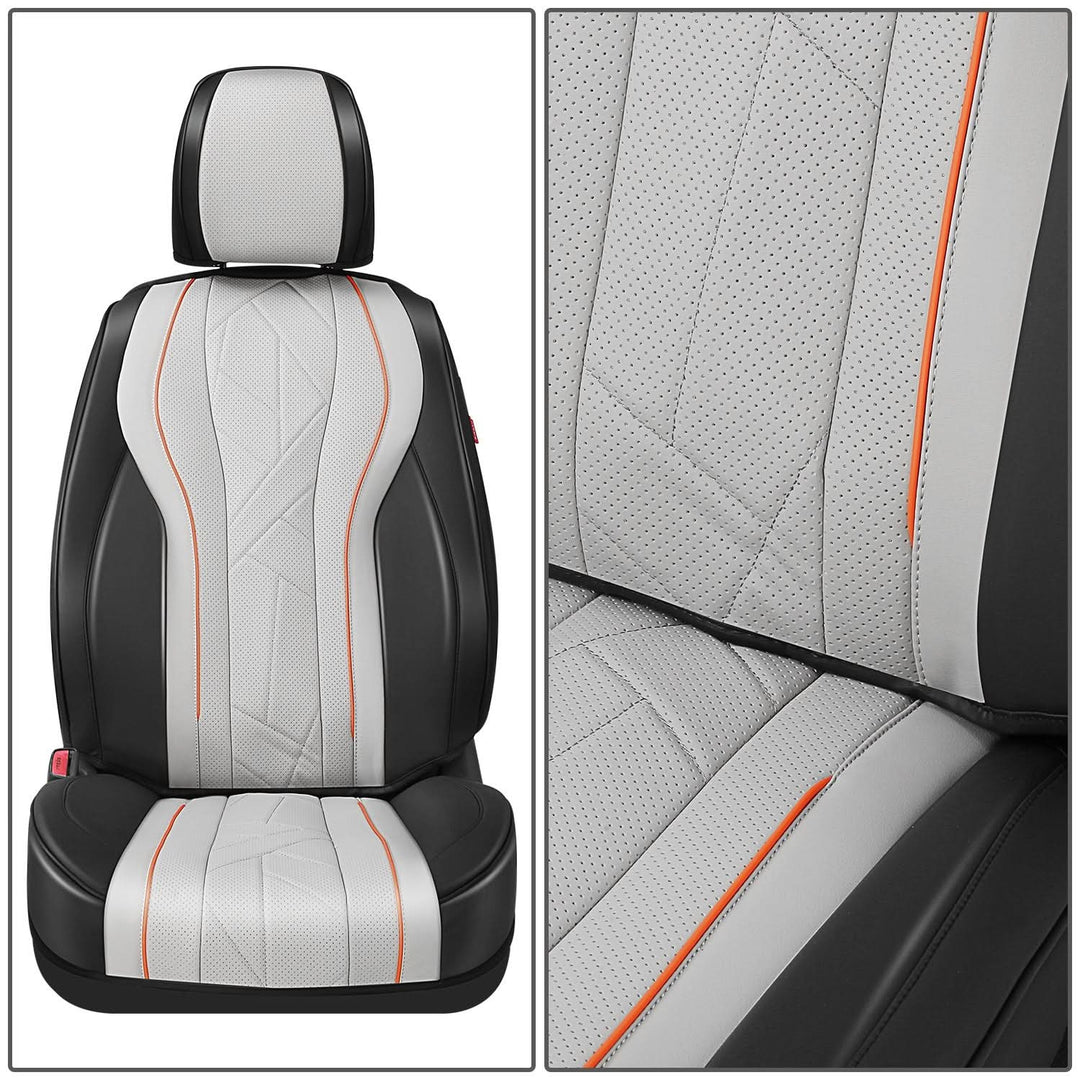 Touring Series Full Set Seat Covers Black/Grey